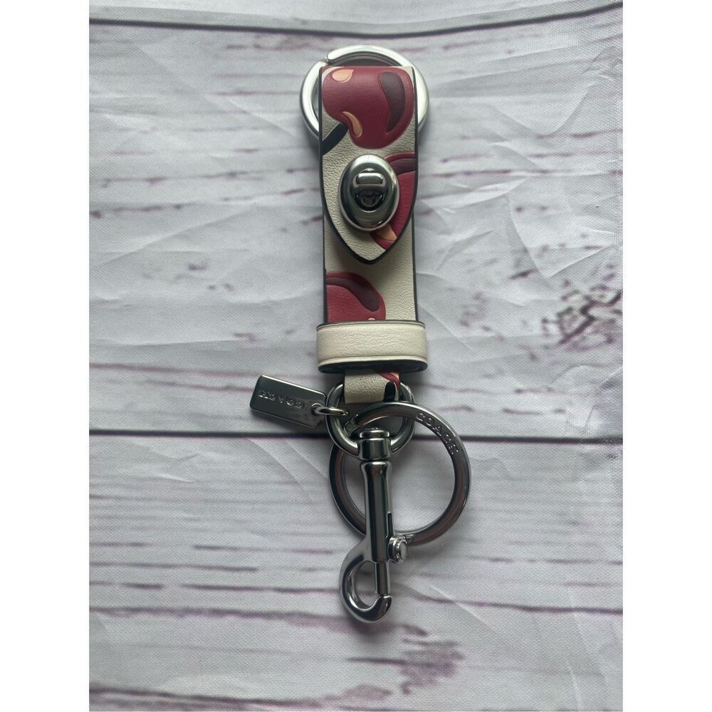 Coach Cherry Keyring - image 3